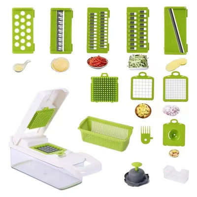 Fruit Groente Gereedschap Topverkoper Keuken Accessoires 12 in 1 Voedsel Dicer Uien Chopper