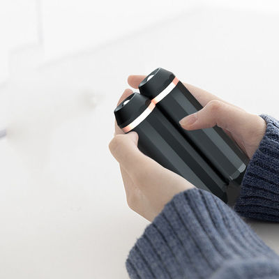 Mini-verwarmers USB-oplaadbare handverwarmers 2 pakketten Magnetische oplaadbare elektrische zaklamp