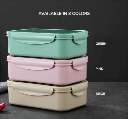 Lunchbox voor kinderen/volwassenen PP5 1400 ml Microwave Freeze Safe BPA-free met lepelvork