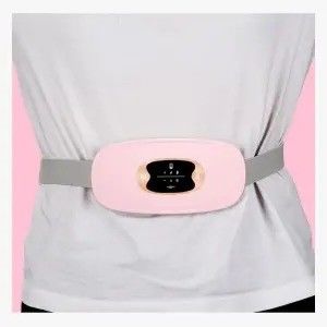 Krampijnverlichting Slimme menstruele verwarmingspad met oplaadbaar model en massageband