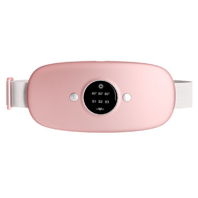 Krampijnverlichting Slimme menstruele verwarmingspad met oplaadbaar model en massageband