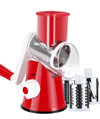 Topverkoper Groenten en fruit Rotary Grater Roestvrij staal Multi-functie Slicer Cutter