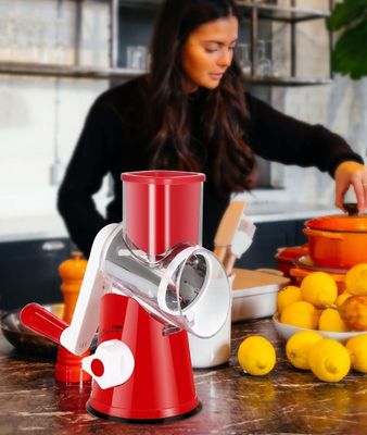 Topverkoper Groenten en fruit Rotary Grater Roestvrij staal Multi-functie Slicer Cutter