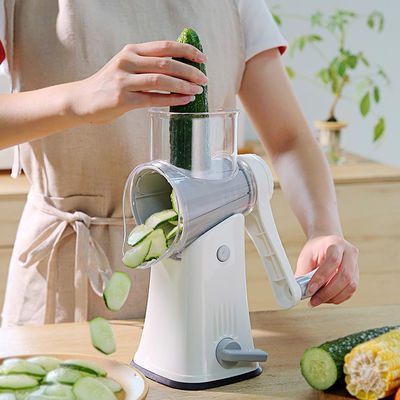 Multifunktioneel 5 in 1 groente snijmachine met roterende trommel type grater shredder