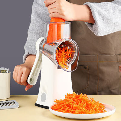 Multifunktioneel 5 in 1 groente snijmachine met roterende trommel type grater shredder