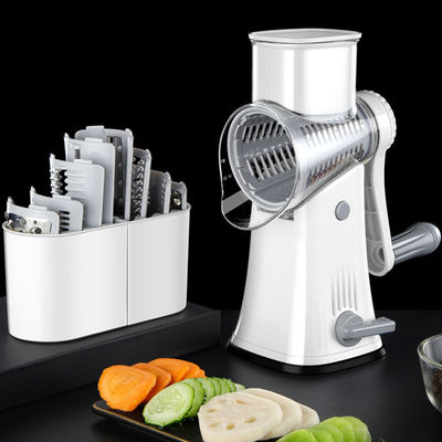 Duurzame keukengereedschappen 5 in 1 Rotary Graters voor het hakken en ratten van groenten