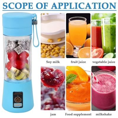 380 ml capaciteit Mini blender USB oplaadbare Fruitsap Draagbare sapbeker voor thuis