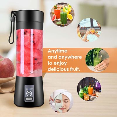 Elektrische sapmachine Draagbare vloeistofmachine blender USB-sapmachine Persoonlijke vruchtenextractor