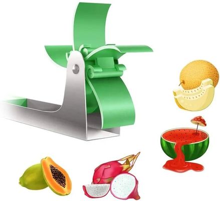 Gestookte roestvrijstalen watermeloensnipper slicer chopper voor verfrissende sapblokjes