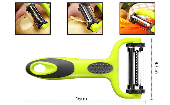 Praktische PP-rubber groentenpeeler voor moeiteloos schillen van groenten en fruit