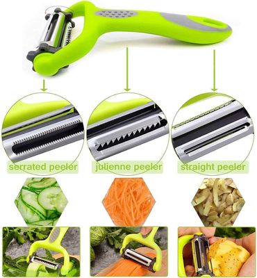 Praktische PP-rubber groentenpeeler voor moeiteloos schillen van groenten en fruit