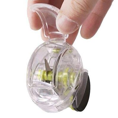 Plastic Rolling Garlic Press Crusher Chopper Keuken Gadgets 6,3*5,0*8,0 cm Acceptabel