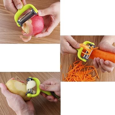 Huis Keuken Roestvrij staal Fruit Appel Rotary Potato Wortel Groenten Swivel Peeler