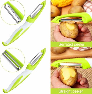 Multifunctionele roestvrijstalen peelermes voor de keuken 19*2,5*2cm OEM/ODM geaccepteerd