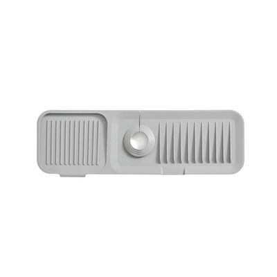 Silikon wasbak Splash Guard Catcher Handle Drip Draining Pad Absorbent Mat voor OEM/ODM