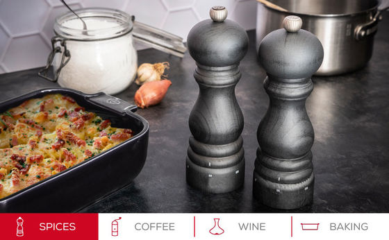 Keramische kern Grof zoutpeper grinder fles voor gourmet koken