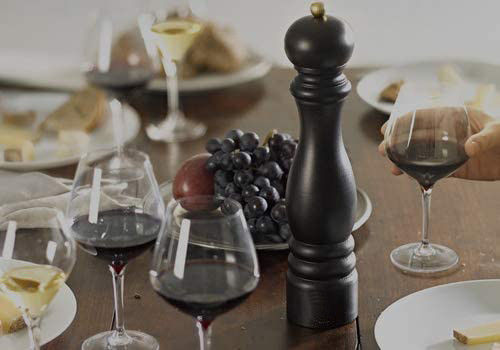 Keramische kern Grof zoutpeper grinder fles voor gourmet koken