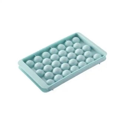 PP Plastic Summer Circle Ice Tray voor Chocolade 33/18 Cellen Ronde ijsdoos Maker Mould