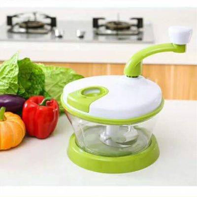 Voedsel handgestuurde groente snijmachine chopper vleesmaler menging salade spinner met deksel