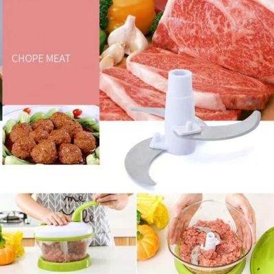 Voedsel handgestuurde groente snijmachine chopper vleesmaler menging salade spinner met deksel