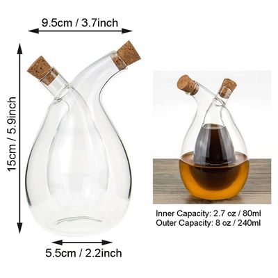 350 ml fles Pot Separatie Kettle Sets Gravy Boat voor Oliver olie en azijn Dispenser