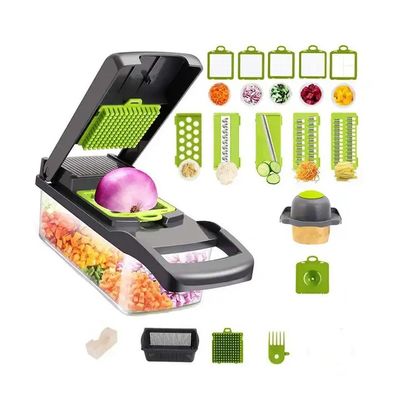 Custom Logo Handheld Groenten hakker Slicer Grater voor multifunctionele Keuken Prep