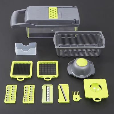 Custom Logo Handheld Groenten hakker Slicer Grater voor multifunctionele Keuken Prep