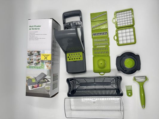 Custom Logo Handheld Groenten hakker Slicer Grater voor multifunctionele Keuken Prep