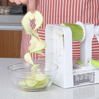 Verbeter het koken met 5 bladgroente spiraal snijmachine ABS PS TPR 420 roestvrij staal