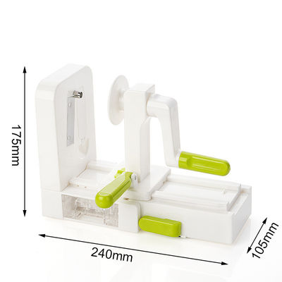 Rotary Fruit Vegetable Grater 5 In 1 Multi Keuken Handmatige Ribbon Cutter Spiral Slicer