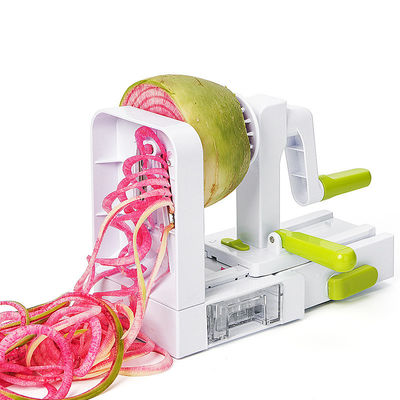 Rotary Fruit Vegetable Grater 5 In 1 Multi Keuken Handmatige Ribbon Cutter Spiral Slicer