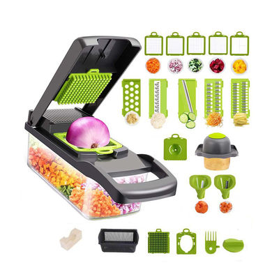 Gemakkelijk te snijden 12 in 1 voedsel snijmachine mandoline slicer voor keuken accessoires