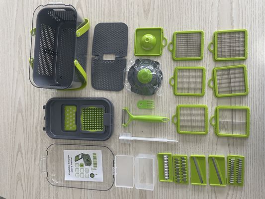 Gemakkelijk te snijden 12 in 1 voedsel snijmachine mandoline slicer voor keuken accessoires