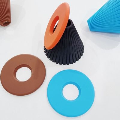 Moderne design siliconen koffie mat met herbruikbaar trechterfilter en opvouwbare druppel