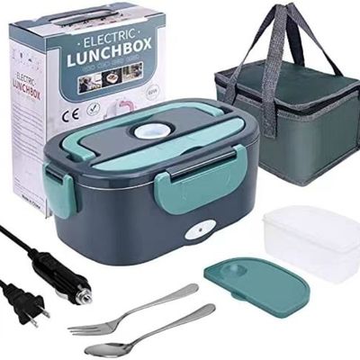 1L verwarming thermische elektrische lunchbox met 304 roestvrij staal voedselcontainer