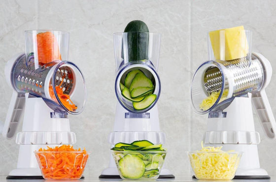 Consolidatie Keuken Grater Roestvrij staal Handsnijmachine voor het versnipperen van groenten