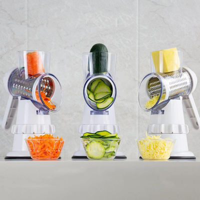 ABS Groentenhaker Ronde Slicer Graters Aardappel Wortel Kaas Shredder Keukengereedschap
