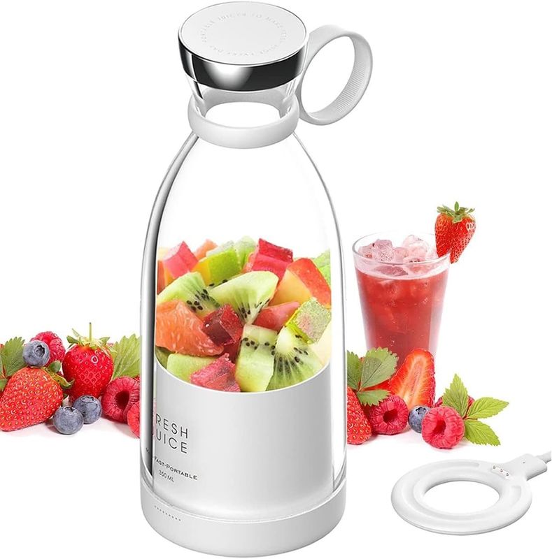 NO App-Controlled Mini Juicer Cup Plastic USB Portable Blender voor shakes en smoothies