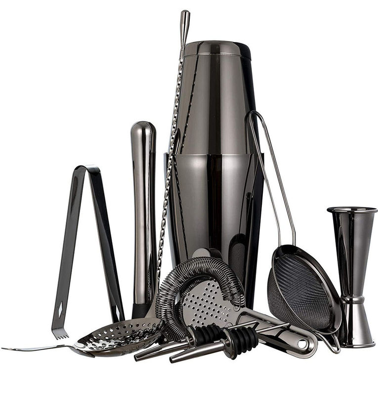 Classic Design 11-Piece Bartender Kit Cocktail Smoker Set 750 ml/600 ml voor de productie