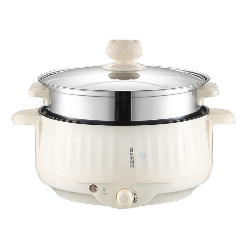 Niet-stick coating Home Electric Skillet Portable Electric Hot Pot voor huishoudens