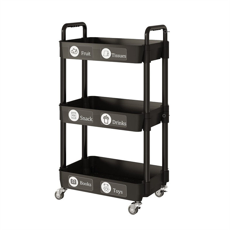 2 3 4 5 Tier Square Rotating Storage Shelf Rack voor organisatie van keuken en badkamer