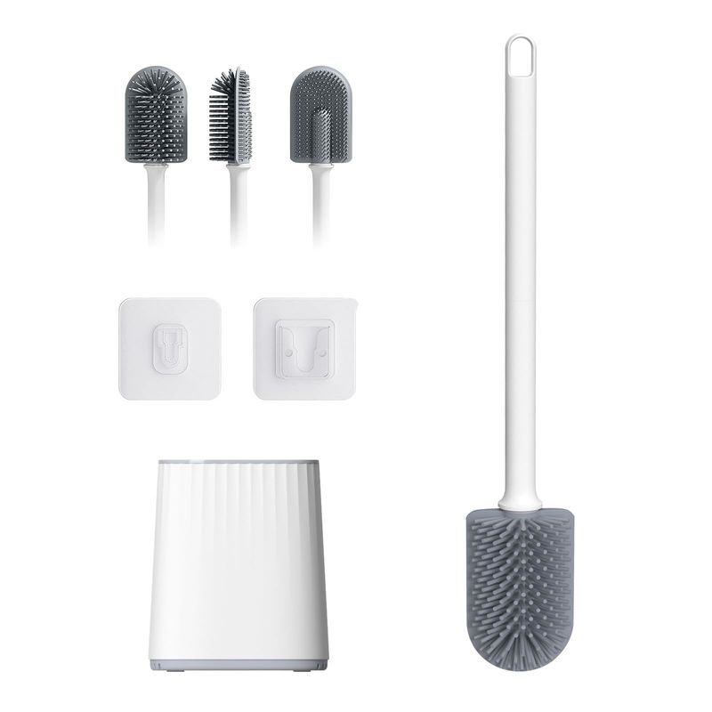 TPR Ronde Plastic Reinigingsborstel Toiletborstel voor superieure badkamer hygiëne