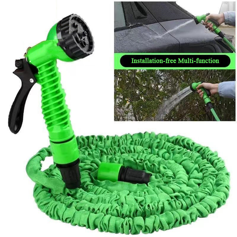 Tuin slang spoel type water slang 25-250FT uitbreidbare magische water met hoge druk