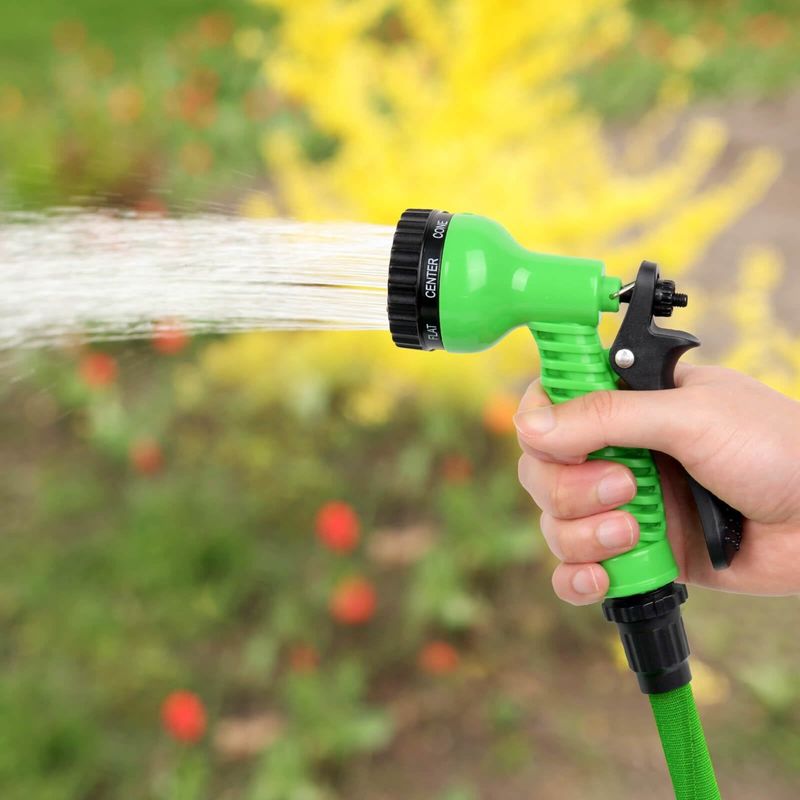 25-250ft hoge druk zware tuin water slang spuitstuk met uitbreidbare slang