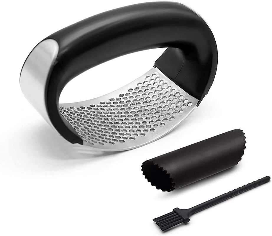 Topverkoper Hot Garlic Press Peeler Handmatig roestvrij staal voor groenten- en fruitgereedschappen