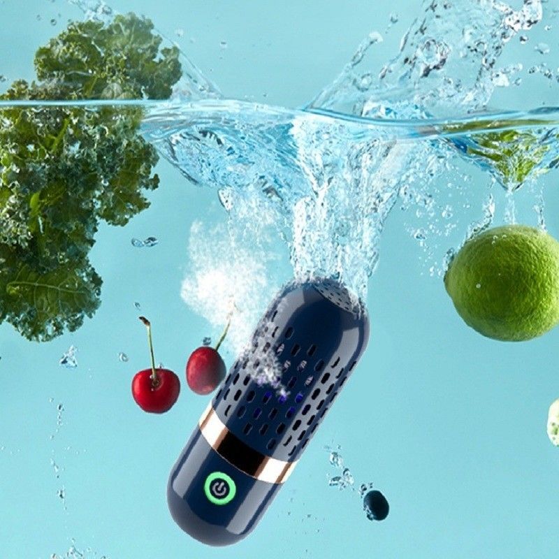 Restaurant Groentenreiniger Capsule Shape USB Voedselreiniger voor kleine groenten en fruit