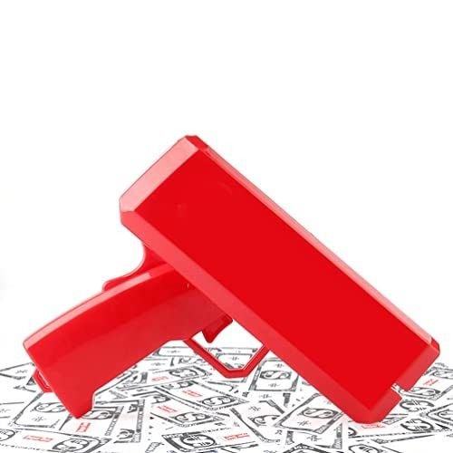 18.5cmX8cmX17.5cm Plastic Jet Currency Gun voor Wedding Bar Game Atmospheric Props