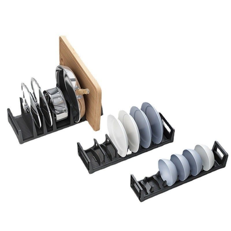 48*16*9,5 cm Bordenhouder voor keukenkasten laden eetgerei opneembaar houder