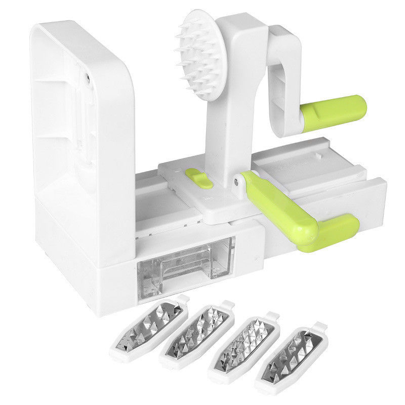 Verbeter het koken met 5 bladgroente spiraal snijmachine ABS PS TPR 420 roestvrij staal
