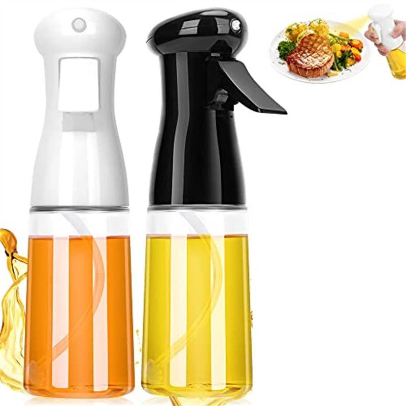 Gepersonaliseerd logo 230 ml glazen azijn sproeier olijfolie sproei fles Mister voor huishoudelijke gereedschappen